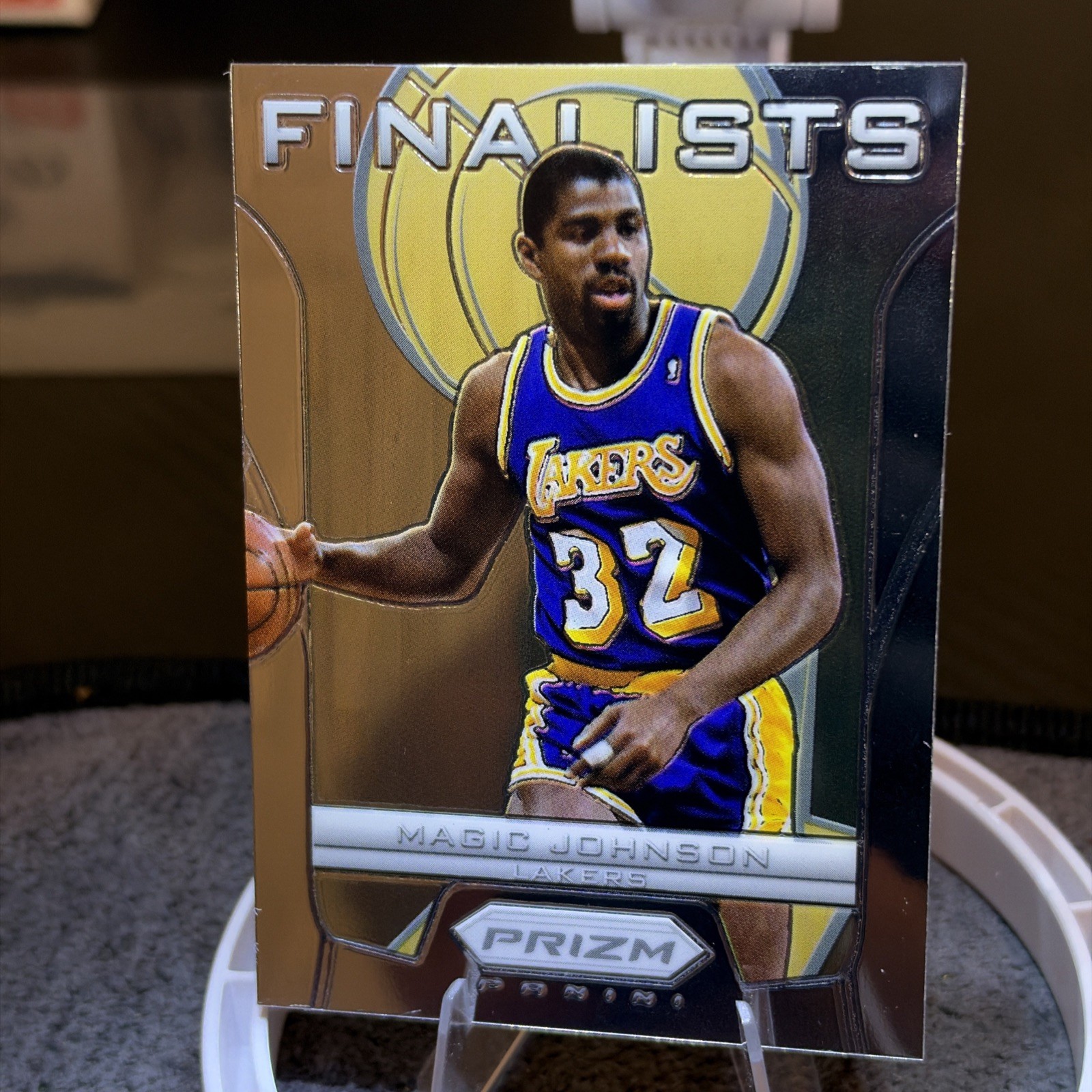 2012-13 Panini Prizm - Finalists Magic Johnson #12 2012-13 Panini Prizm - Finalists Magic Johnson #12