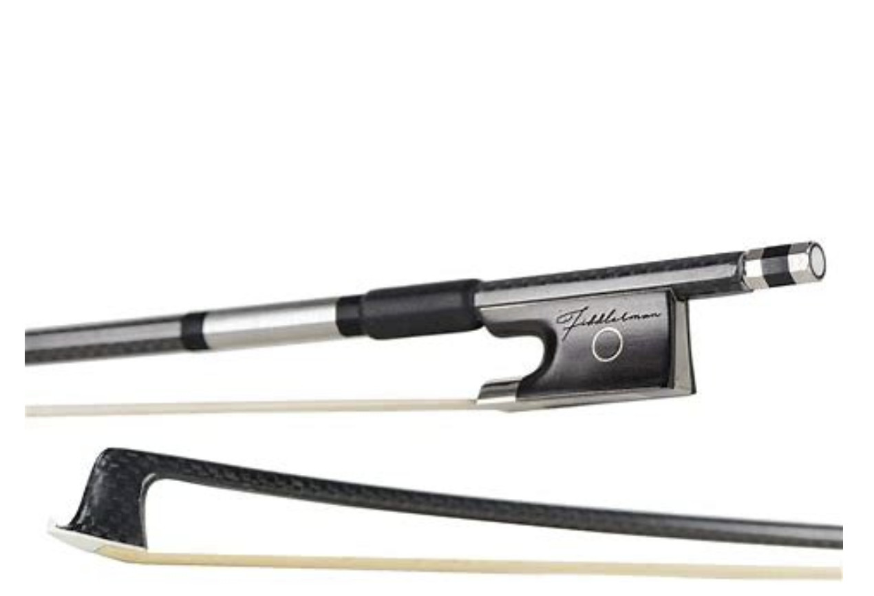 Fiddlerman Carbon Fiber Violin Bow 4/4 4/4, black Fiddlerman Carbon Fiber Violin Bow 4/4 4/4, black