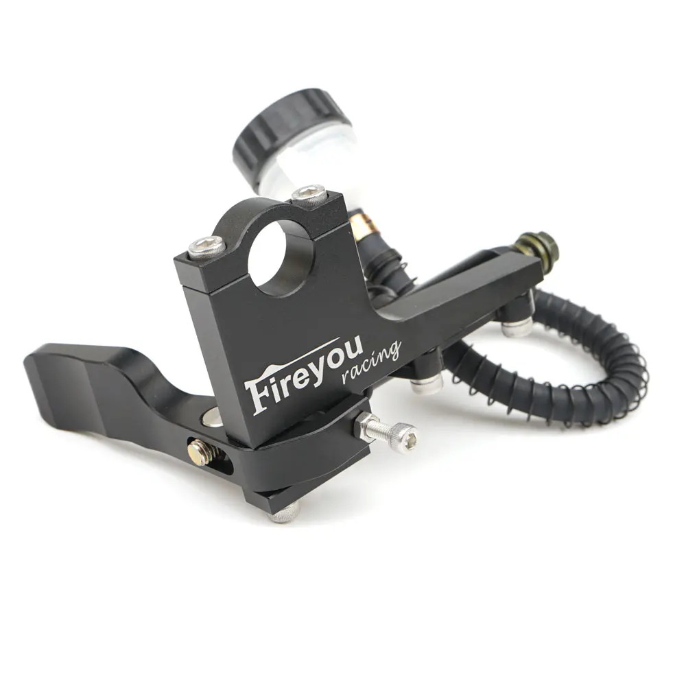 Motorcycle Universal 22Mm Clutch Thumb Brake Lever Kit Rear Master Pump Cylinder Motorcycle Universal 22Mm Clutch Thumb Brake Lever Kit Rear Master Pump Cylinder