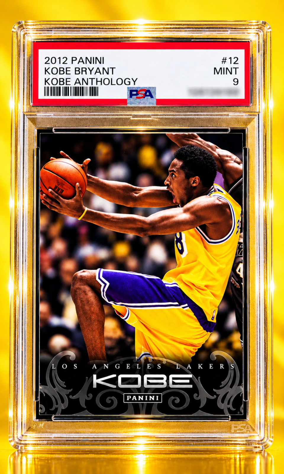 2012 Panini Anthology Kobe Bryant PSA 9 MINT Lakers HOF GOAT