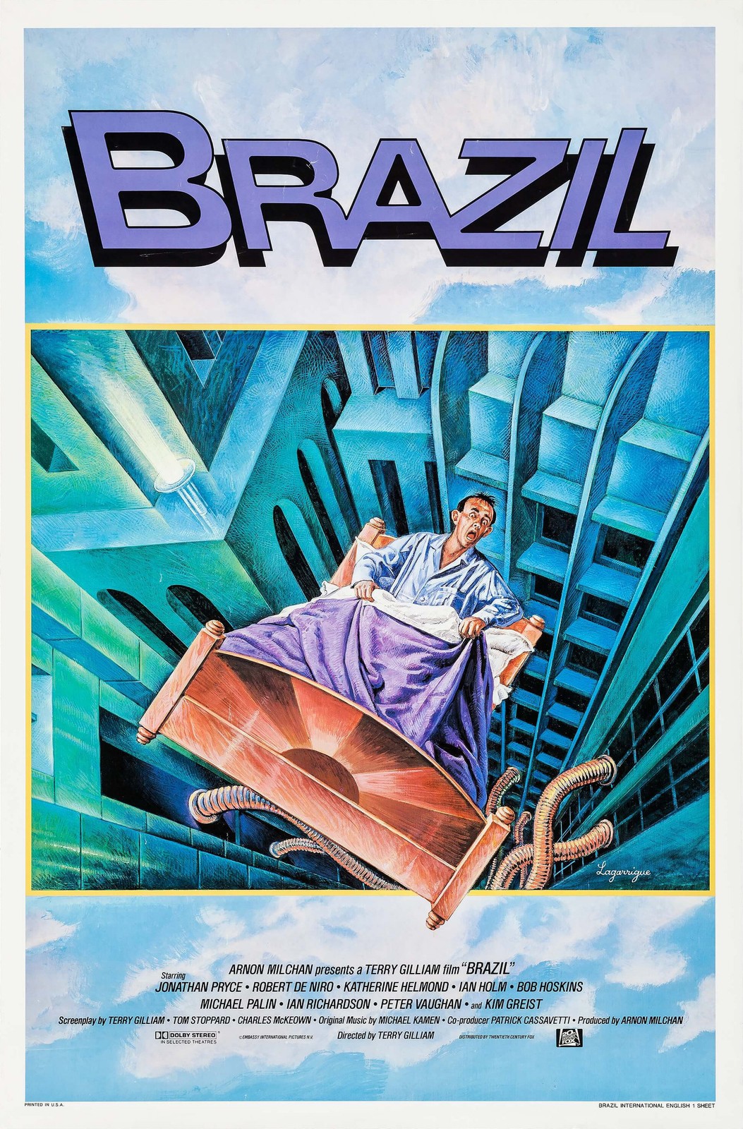 1985 Promo Film Poster Print \
