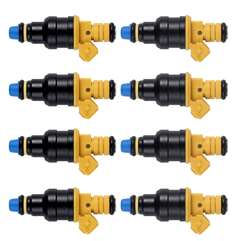 8X Upgraded EV1 Fuel Injectors For Ford 5.0L 5.8L 302 351W Bronco F150 8X Upgraded EV1 Fuel Injectors For Ford 5.0L 5.8L 302 351W Bronco F150