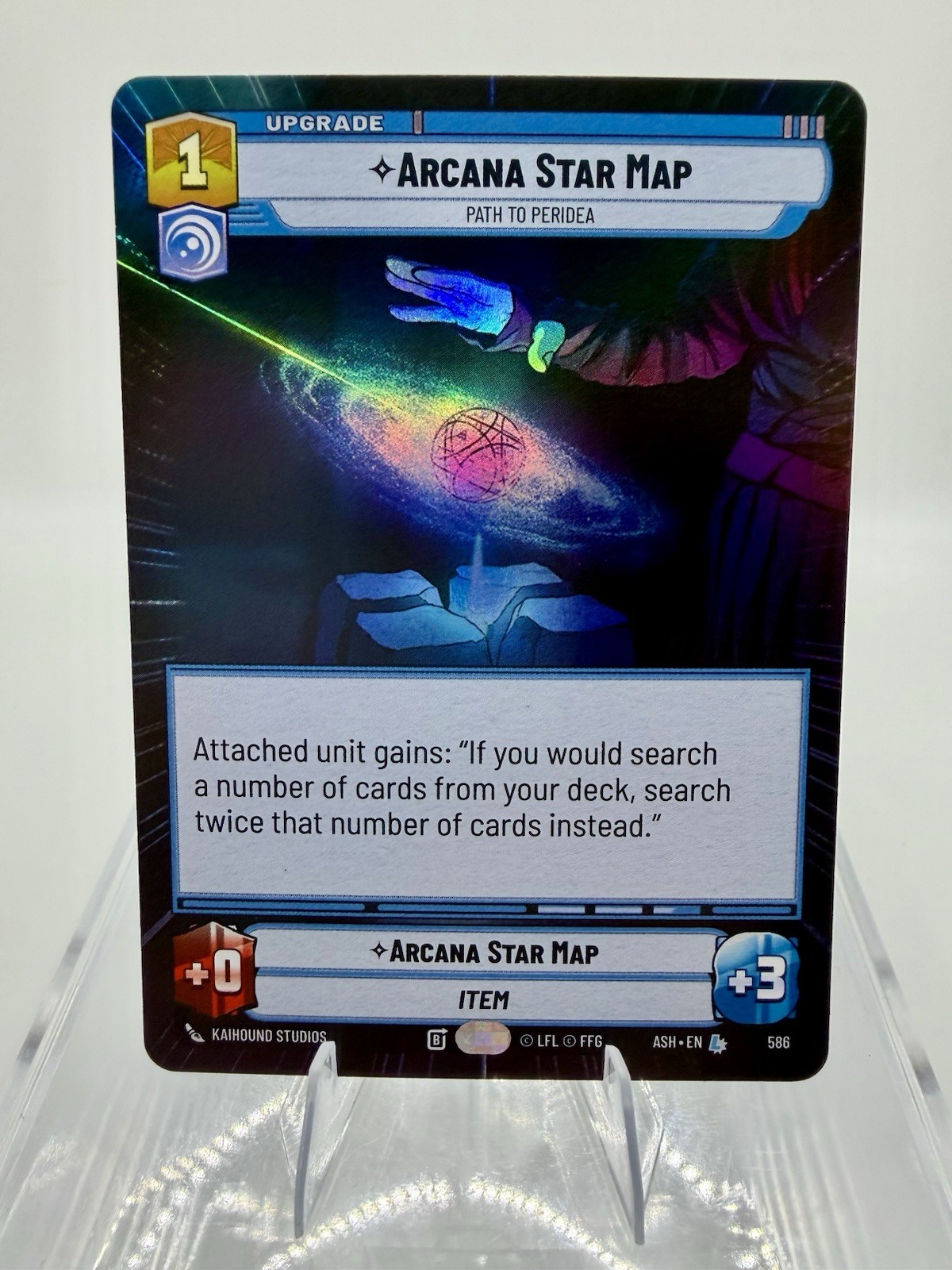Star Wars Unlimited Ashes Of The Empire Hyperspace Foil Arcana Star Map 586 L Star Wars Unlimited Ashes Of The Empire Hyperspace Foil Arcana Star Map 586 L