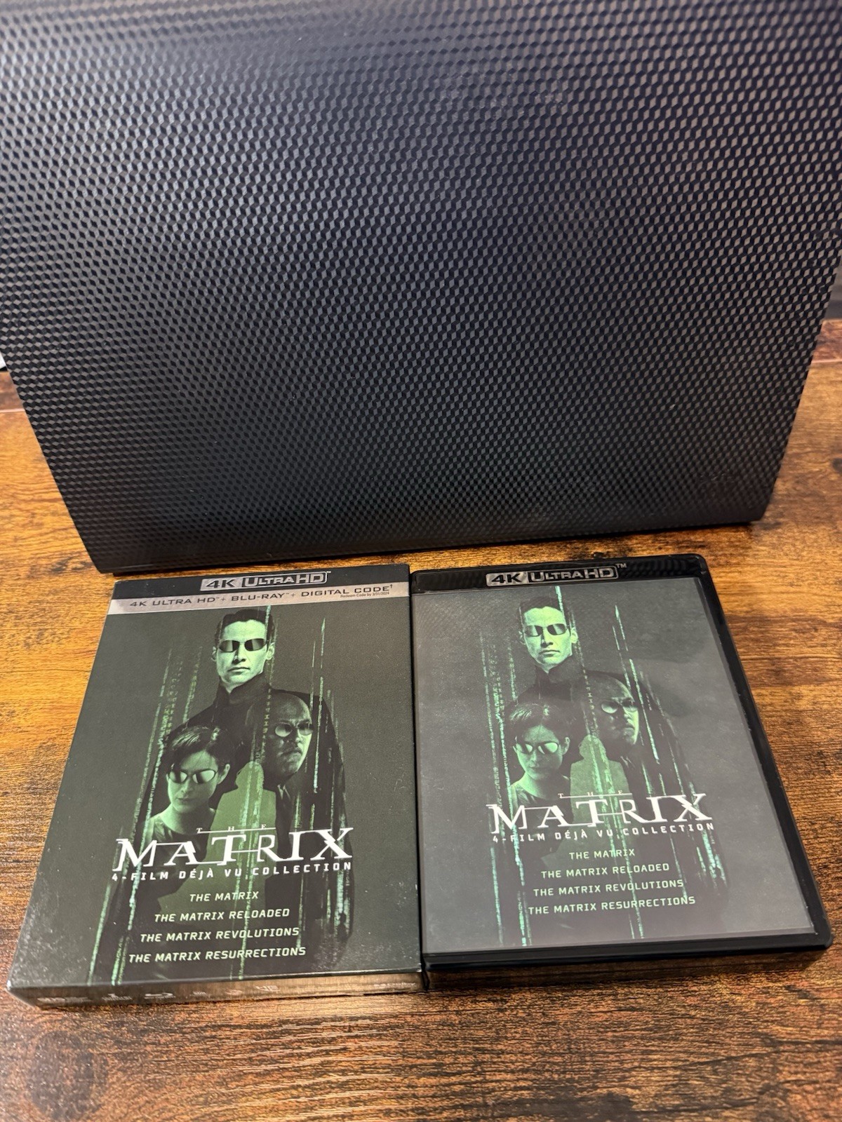 The Matrix: 4-Film Déjà Vu Collection (Ultra HD, 2011) The Matrix: 4-Film Déjà Vu Collection (Ultra HD, 2011)