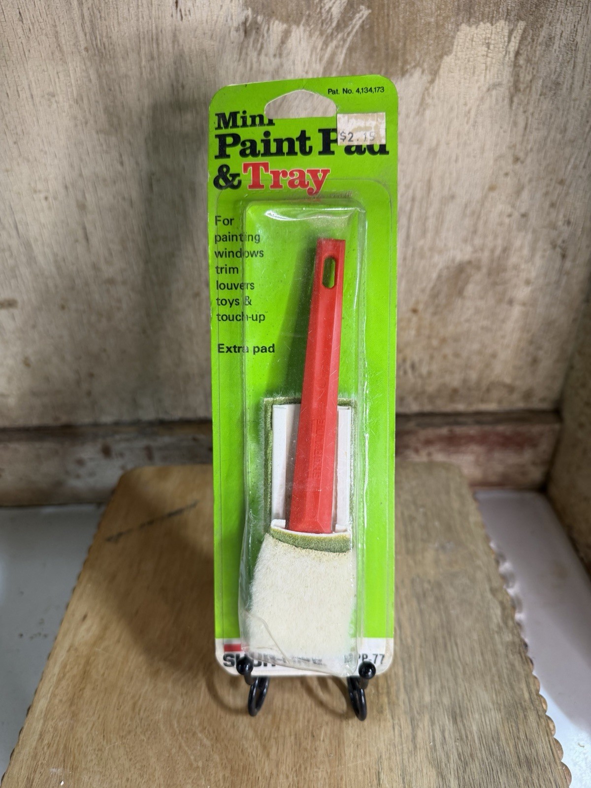Vintage NOS Mini Paint Pad & Tray Vintage NOS Mini Paint Pad & Tray
