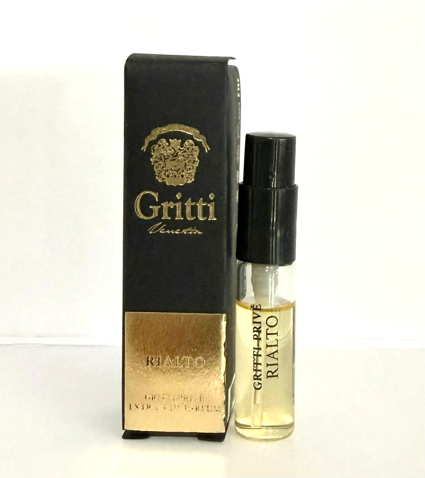 Authentic Gritti Venezia RIALTO Perfume 0.07 fl oz. / 2ml Sample Spray Authentic Gritti Venezia RIALTO Perfume 0.07 fl oz. / 2ml Sample Spray