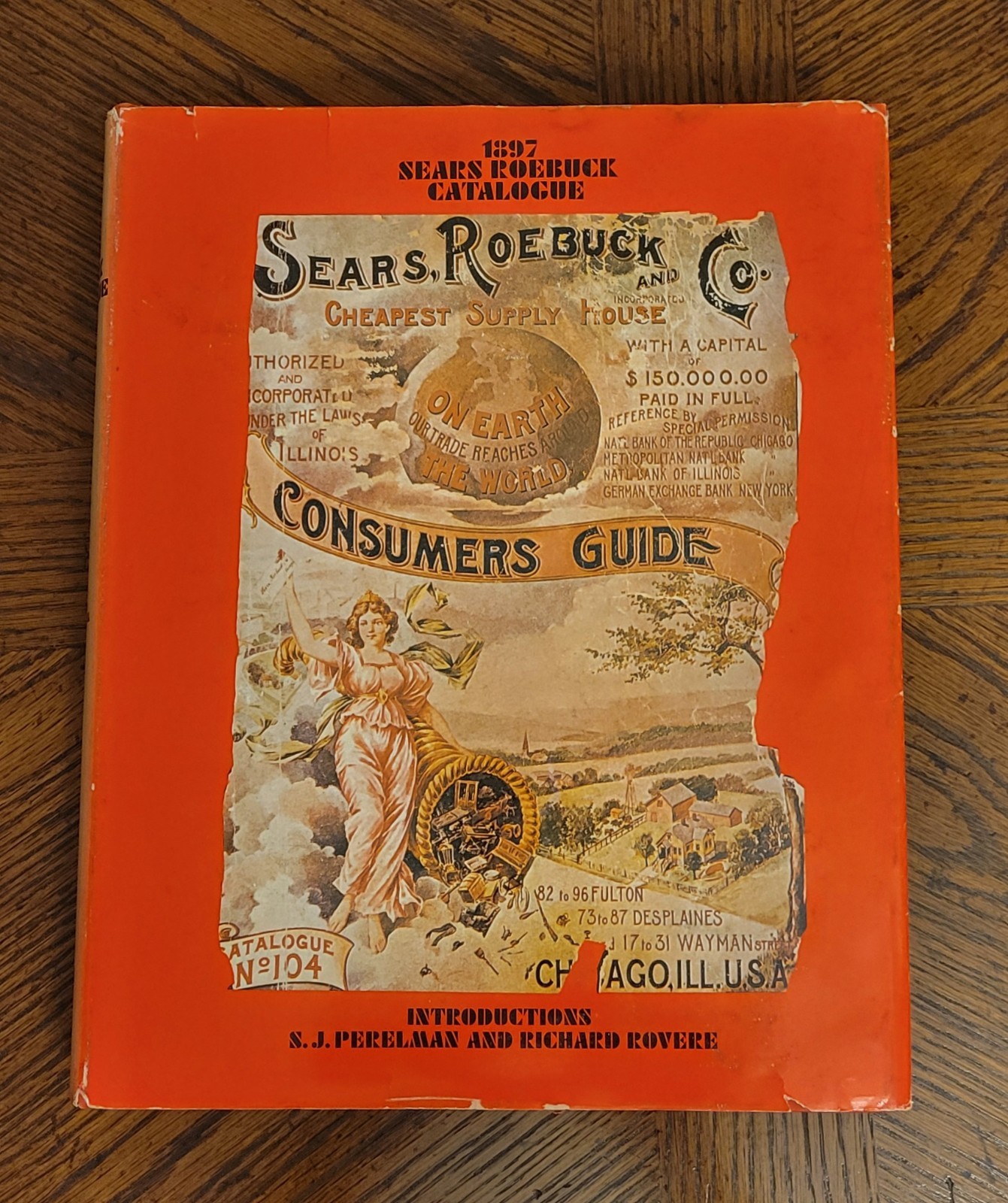 1897 Sears Roebuck Catalogue No 104-1968 Replica, Hardcover 9\