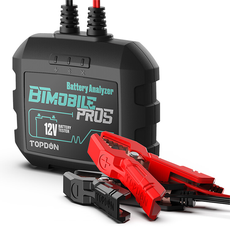 Topdon USA BT Mobile ProS 12V Wireless Battey and System Tester with Bluetooth Topdon USA BT Mobile ProS 12V Wireless Battey and System Tester with Bluetooth