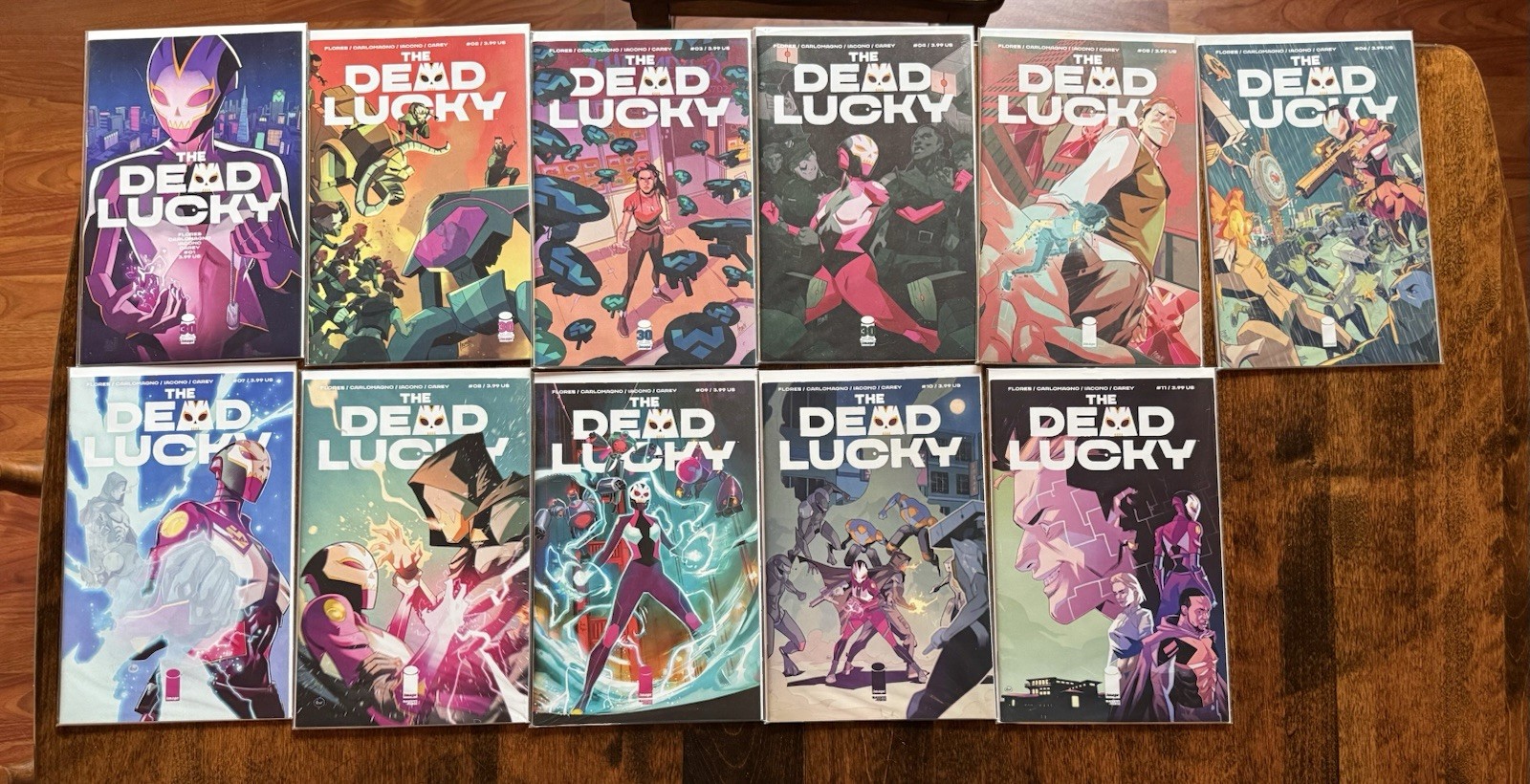 The Dead Lucky #1-11 Image Comics Cover A Gently Used The Dead Lucky #1-11 Image Comics Cover A Gently Used