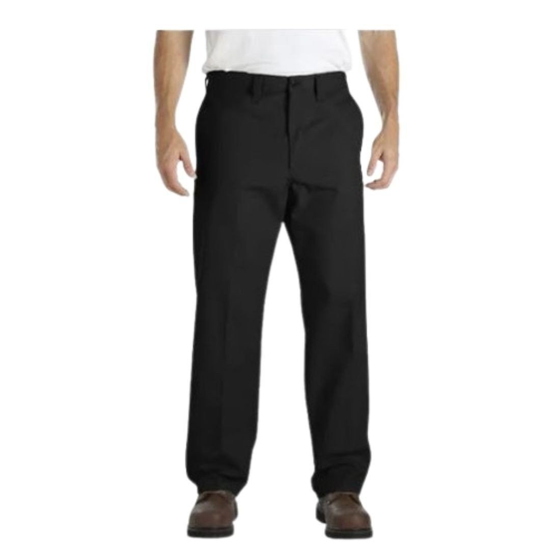 Dickies Mens LP817 Flat Front Comfort Pant Black Dickies Mens LP817 Flat Front Comfort Pant Black