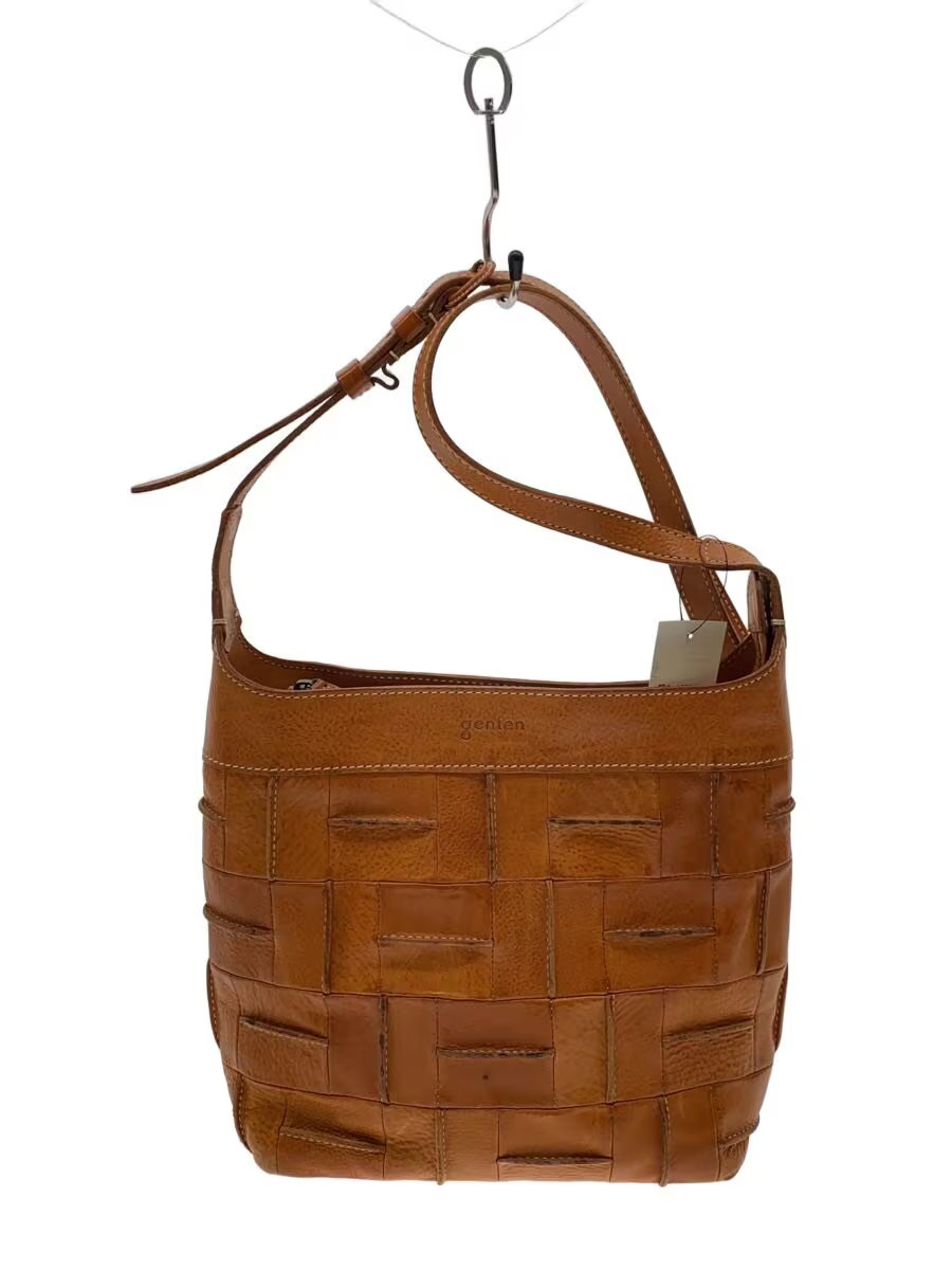GENTEN Shoulder Bag Leather BRW