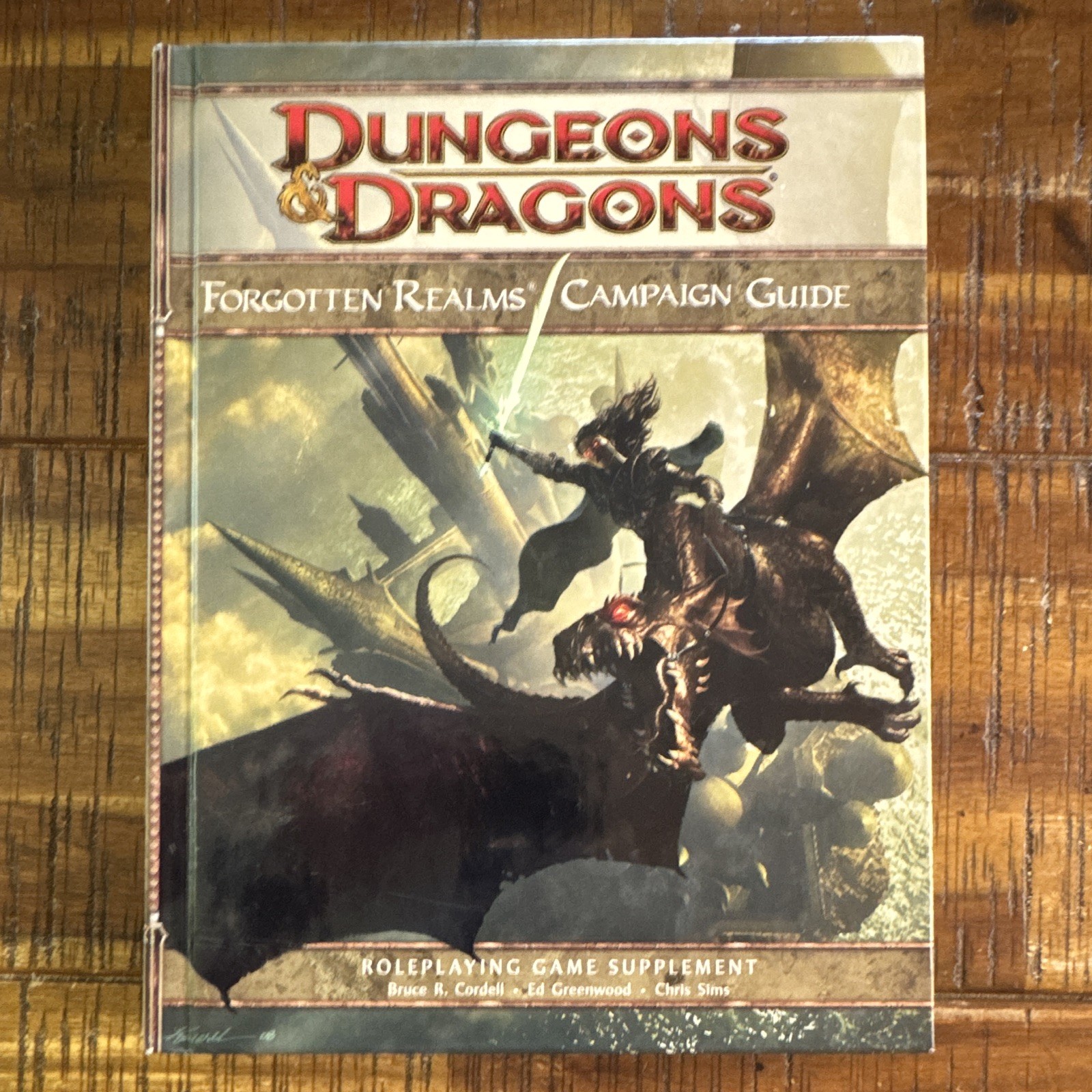 D&D 4 E Forgotten Realms Campaign Guide. Mint Cond.