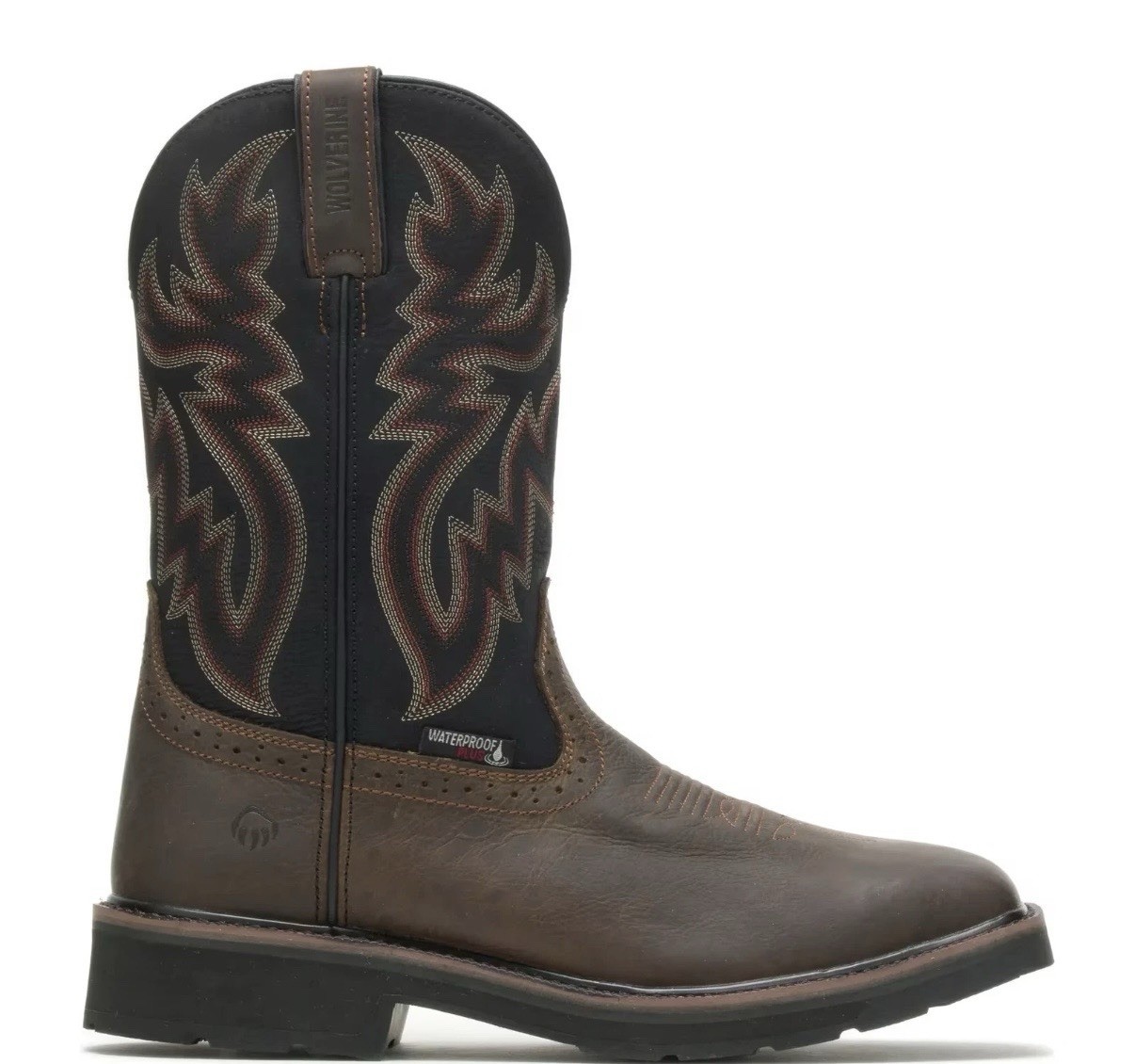 Wolverine Rancher Mens Steel Toe Waterproof Work Boots Size 12 Brown Leather NIB