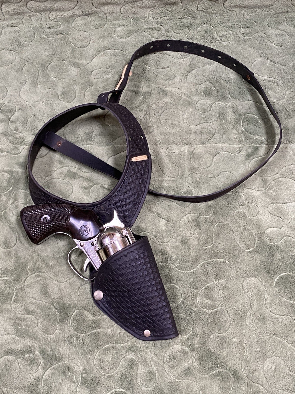 Mattel Shootin Shell 38 Detective Special W Shoulder Holster Vintage Cap Gun Toy Mattel Shootin Shell 38 Detective Special W Shoulder Holster Vintage Cap Gun Toy