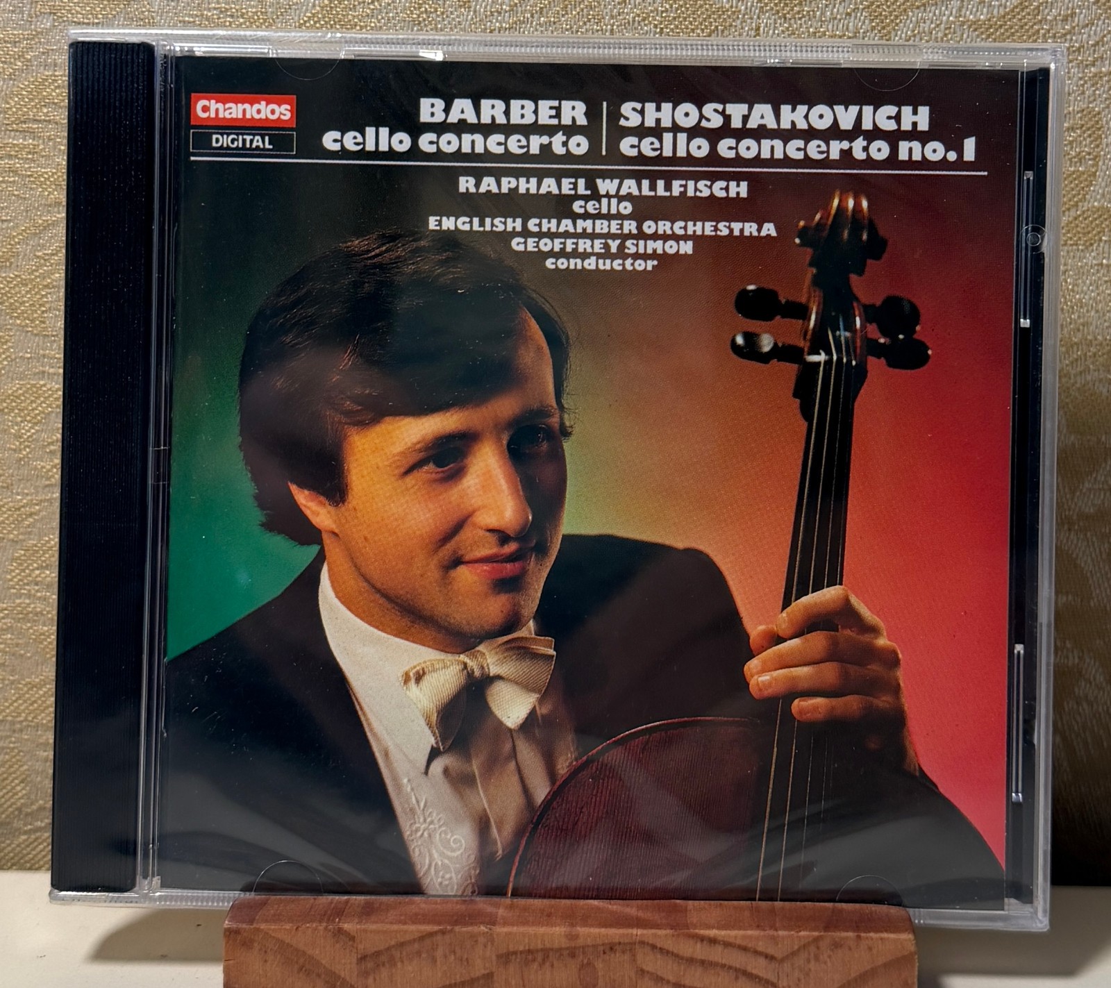 Cello Concerto by Barber, Wallfisch, Simon, Eco (CD) - NEW SEALED