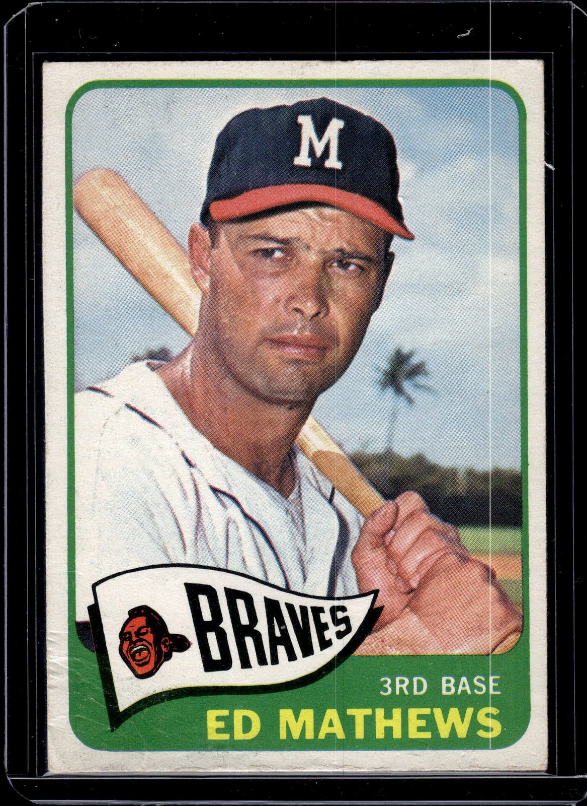 1965 Topps #500 Ed Mathews 1965 Topps #500 Ed Mathews