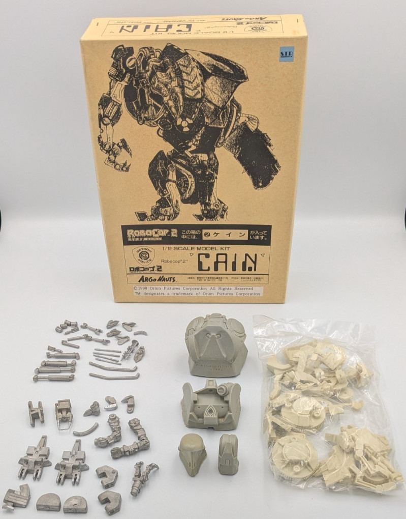 Vintage 1990 ArgoNauts RoboCop 2 Cain 1/12 Scale Model Kit Complete Unbuilt Vintage 1990 ArgoNauts RoboCop 2 Cain 1/12 Scale Model Kit Complete Unbuilt