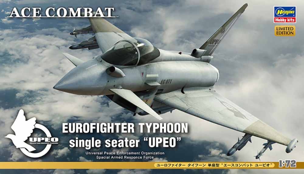 Hasegawa 1/72 Eurofighter Typhoon Single Seater \