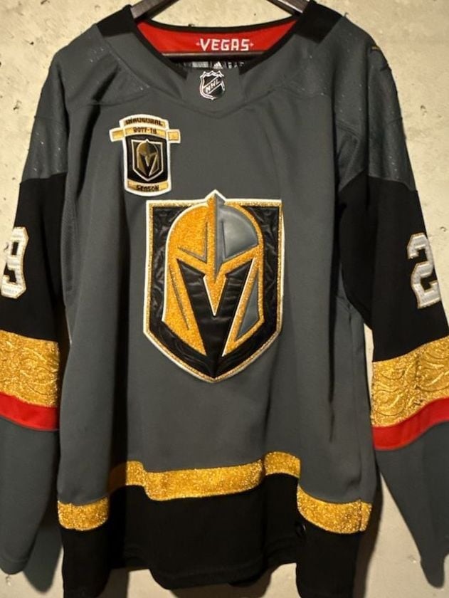 Adidas Vegas Golden Knights Marc-Andre Fleury #29 Inaugural 2017-18 Season , Siz Adidas Vegas Golden Knights Marc-Andre Fleury #29 Inaugural 2017-18 Season , Siz