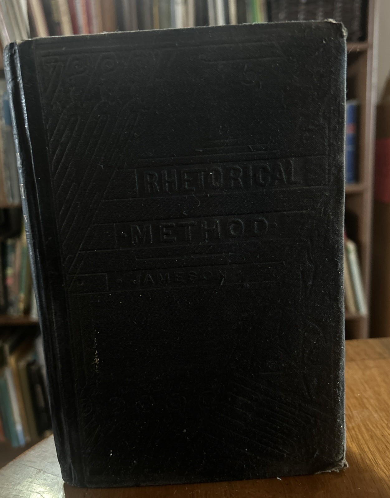 Rhetorical method: a concise treatment by Henry Jameson 1879 HC 1st Ed St. Louis Rhetorical method: a concise treatment by Henry Jameson 1879 HC 1st Ed St. Louis