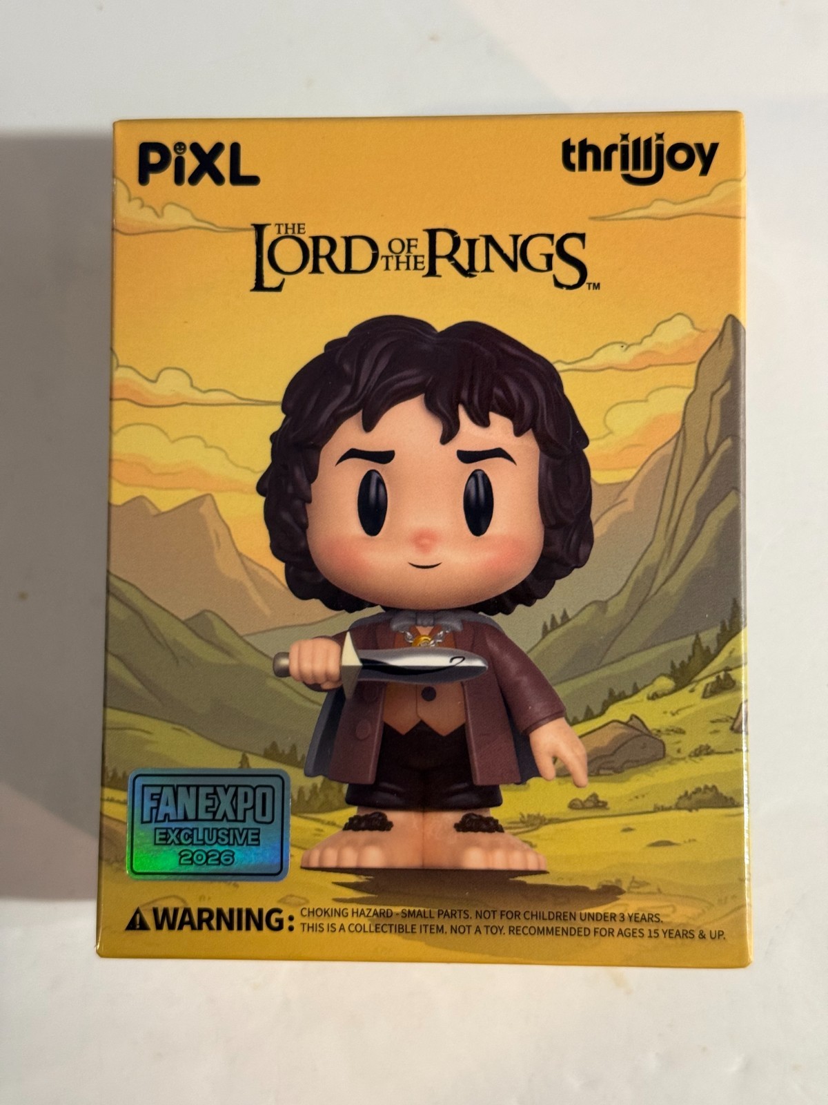 Thrilljoy PiXL Lord of the Rings - Frodo Figure - Fan Expo Exclusive 2026 Thrilljoy PiXL Lord of the Rings - Frodo Figure - Fan Expo Exclusive 2026