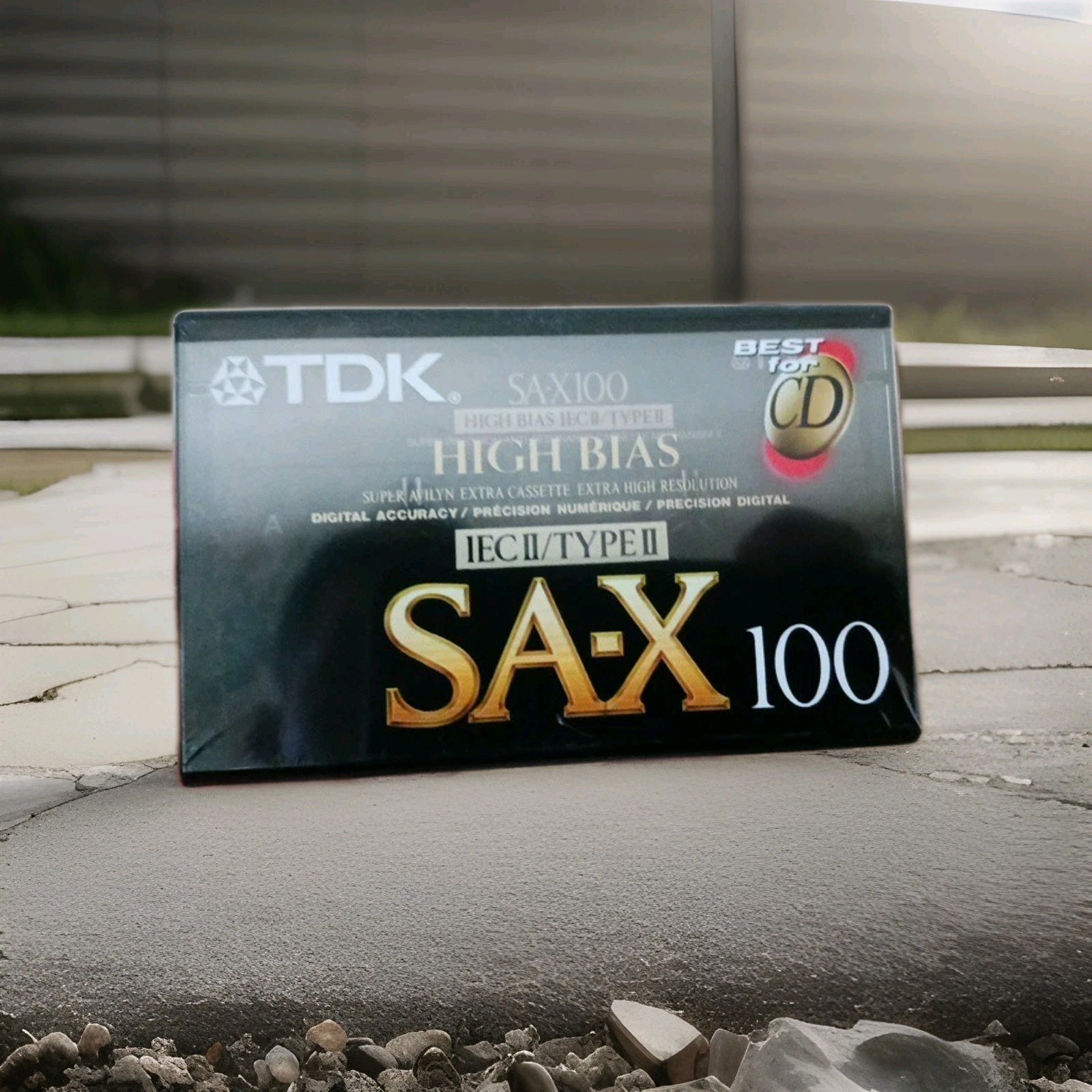 NEW TDK SA-X100 Cassette Tape Extra High Resolution IEC II/Type II High Quality 