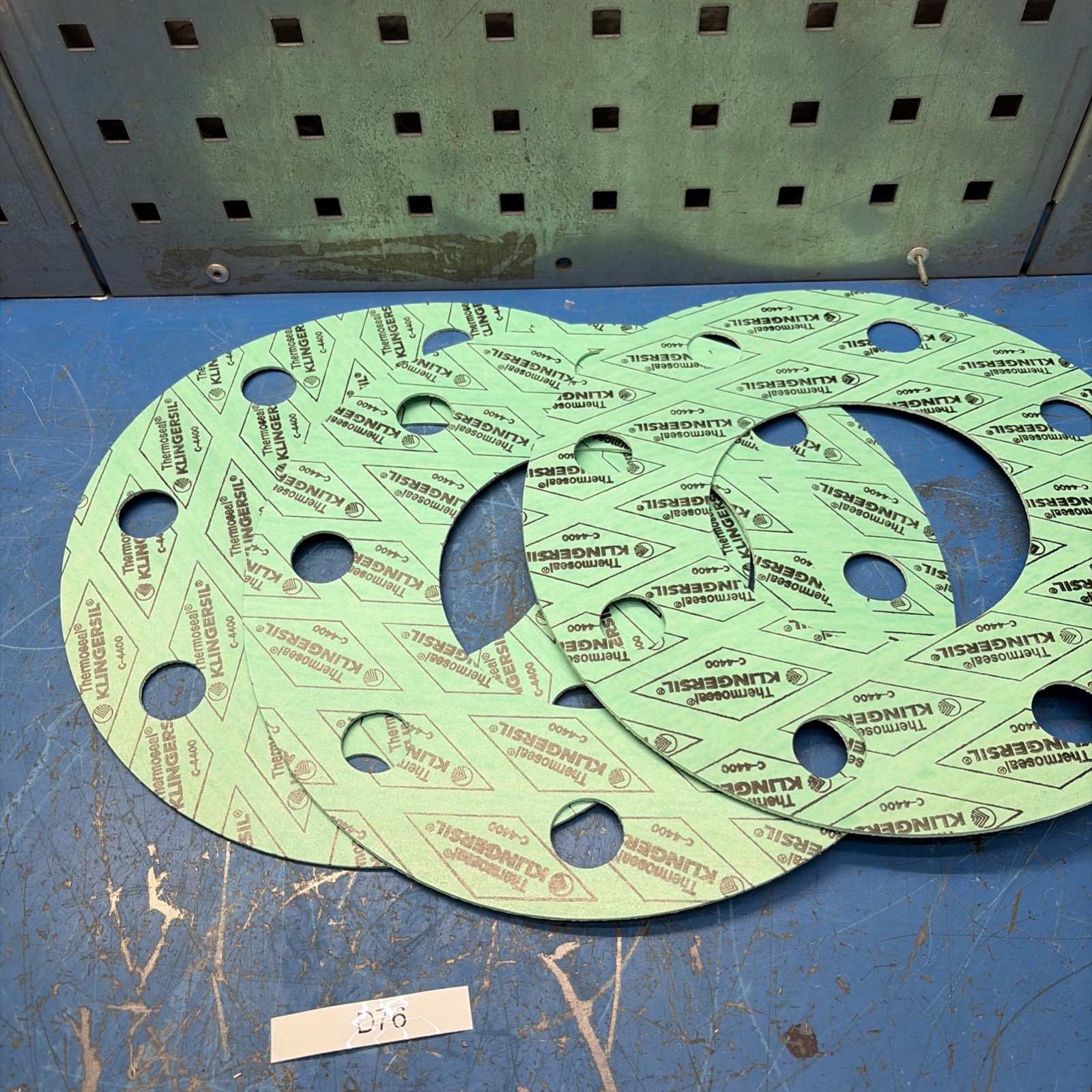 (3) Klinger C-4400 Thermoseal Gasket with 8 Bolt Holes 10”OD NNB Fast Shipping