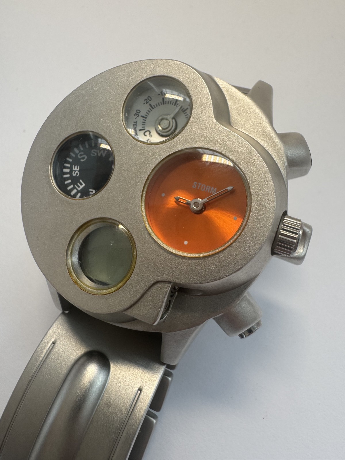 Rare Vintage STORM London Navigator Multi-Dial Concept Gadget Watch Full Set