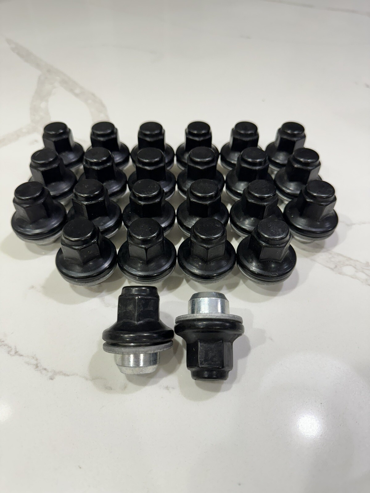 24 TOYOTA Tundra Sequoia TACOMA FACTORY OEM LUGS LUG NUTS SET 2026 Matte Black