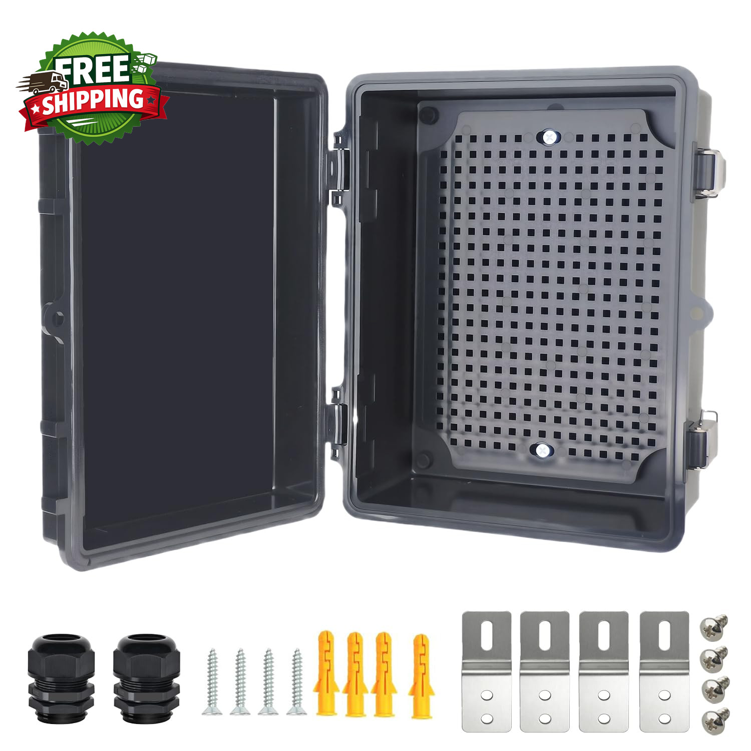 Electrical Junction Box  IP67 Waterproof Outdoor Box ABS Plastic Enclosure