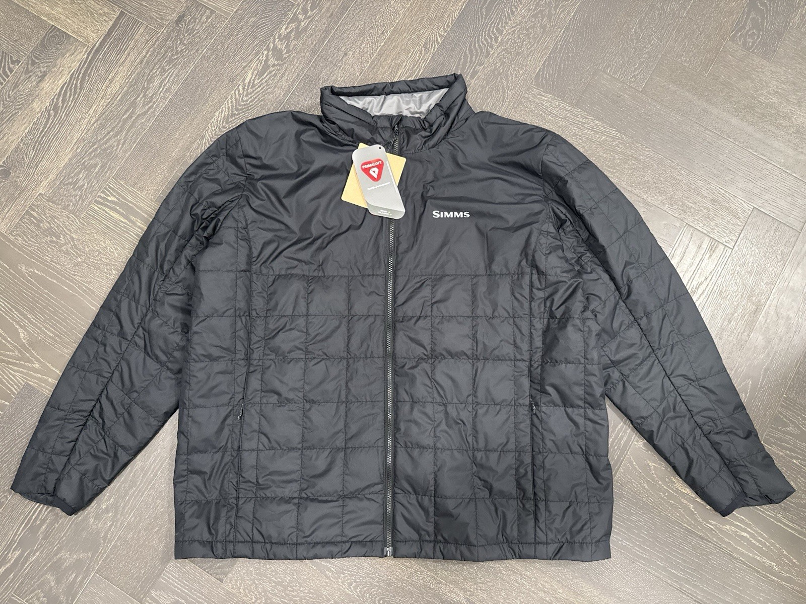 Simms Fall Run Collared Jacket Black 2XL XXL - Brand New