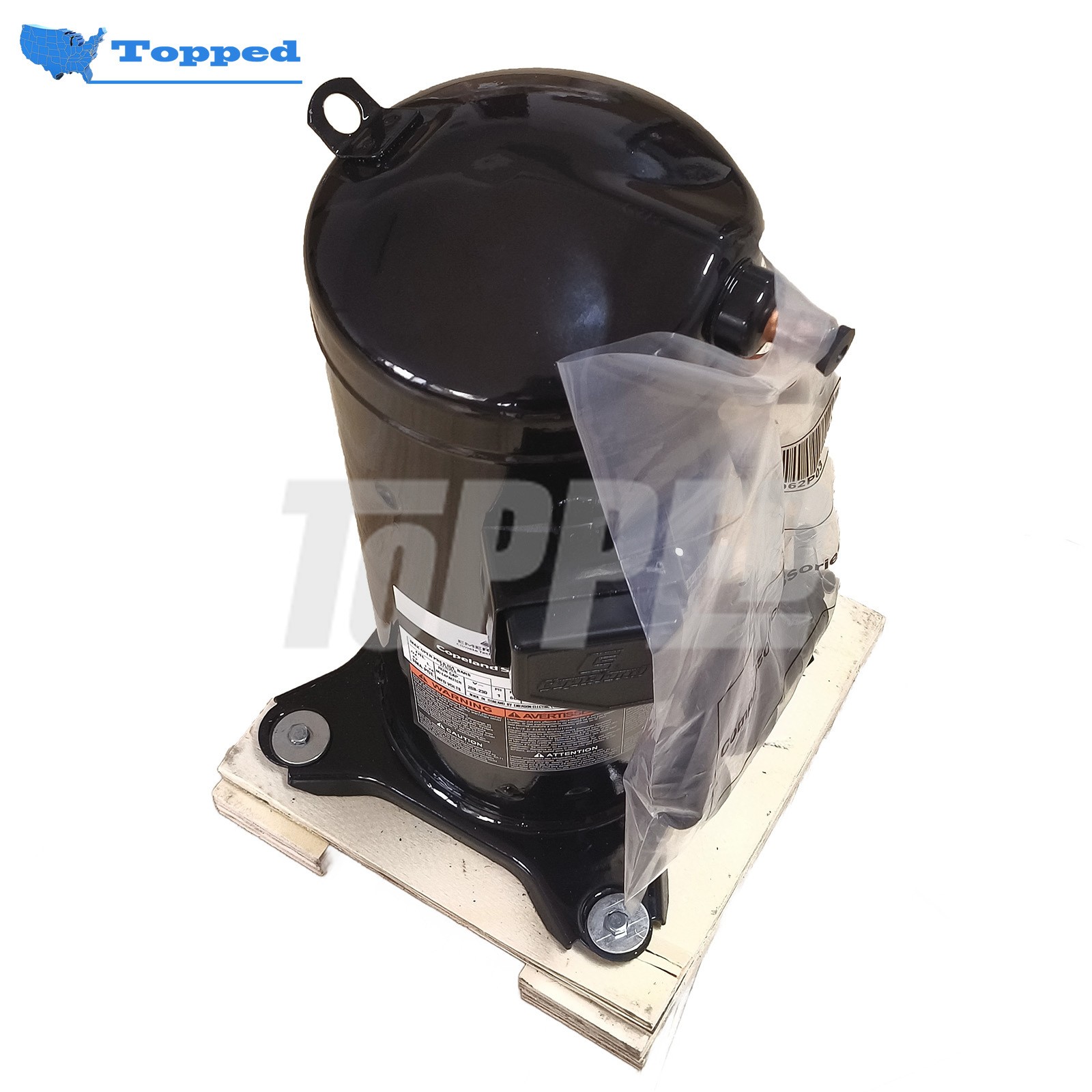 Brand New Scroll Compressor ZR32K5E-PFV-800 for Copeland R-22 1PH 208-230V