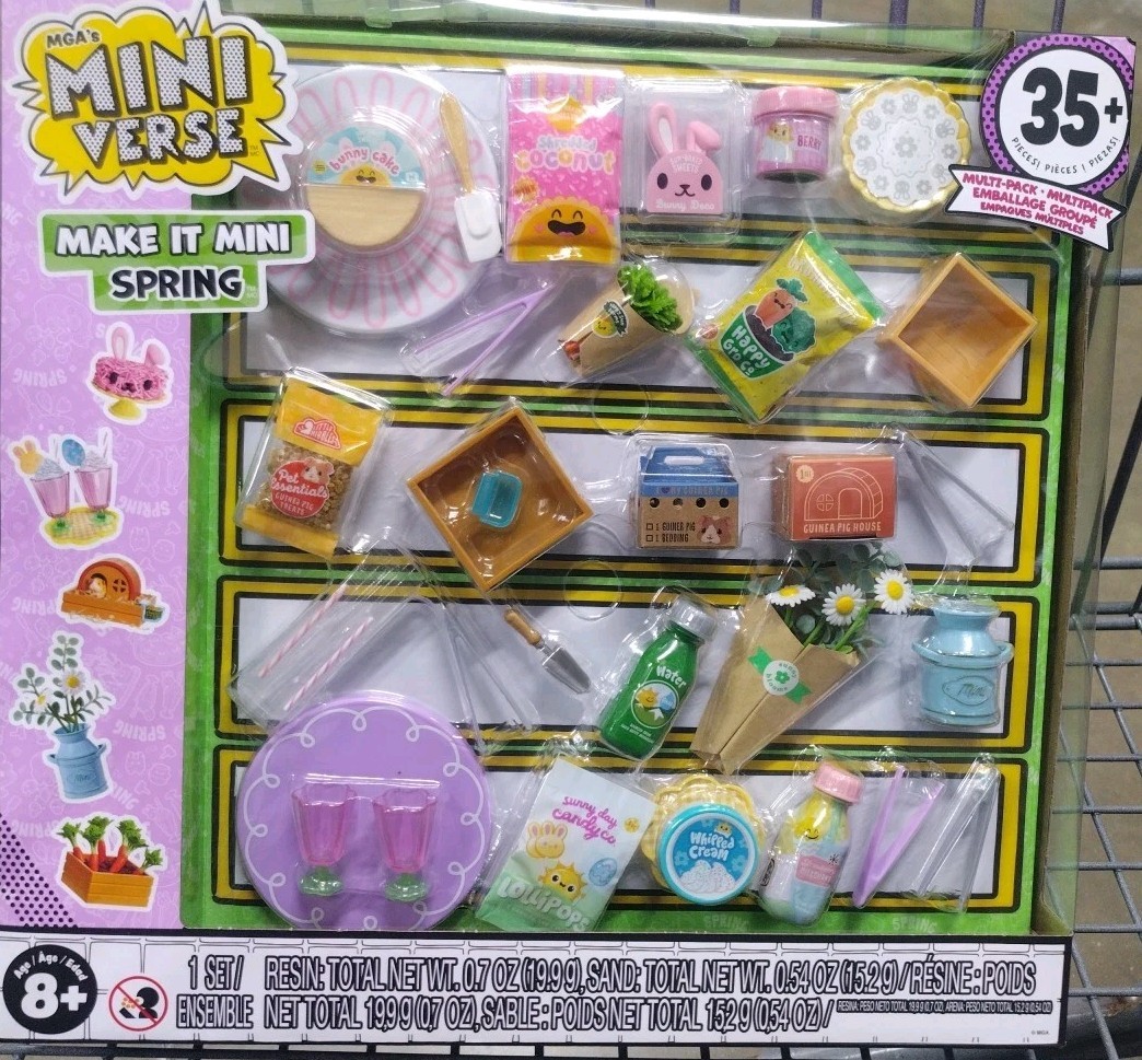 MGA\'s Miniverse Make It Mini Multipack Set Spring ***Brand New*** Spring 2026