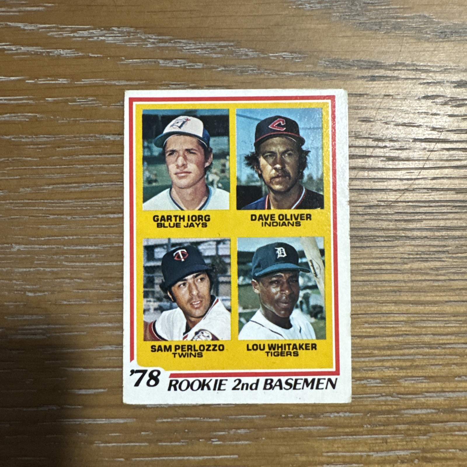 1978 Topps - Rookie 2nd Basemen Lou Whitaker, Garth Iorg, Sam Perlozzo #704 (RC) 1978 Topps - Rookie 2nd Basemen Lou Whitaker, Garth Iorg, Sam Perlozzo #704 (RC)