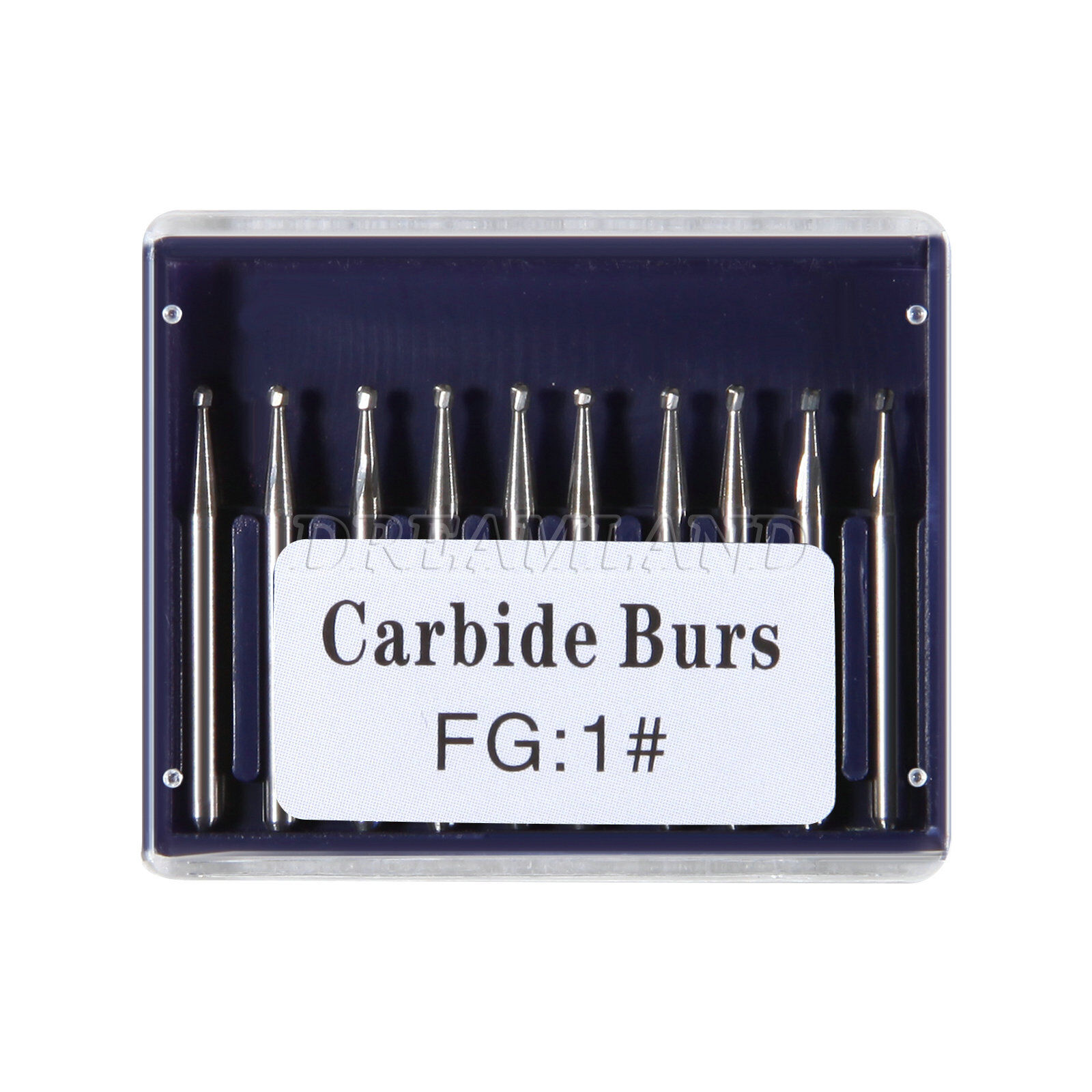 10pcs/box Dental Tungsten Carbide Bur For High Fast Speed Handpiece USA