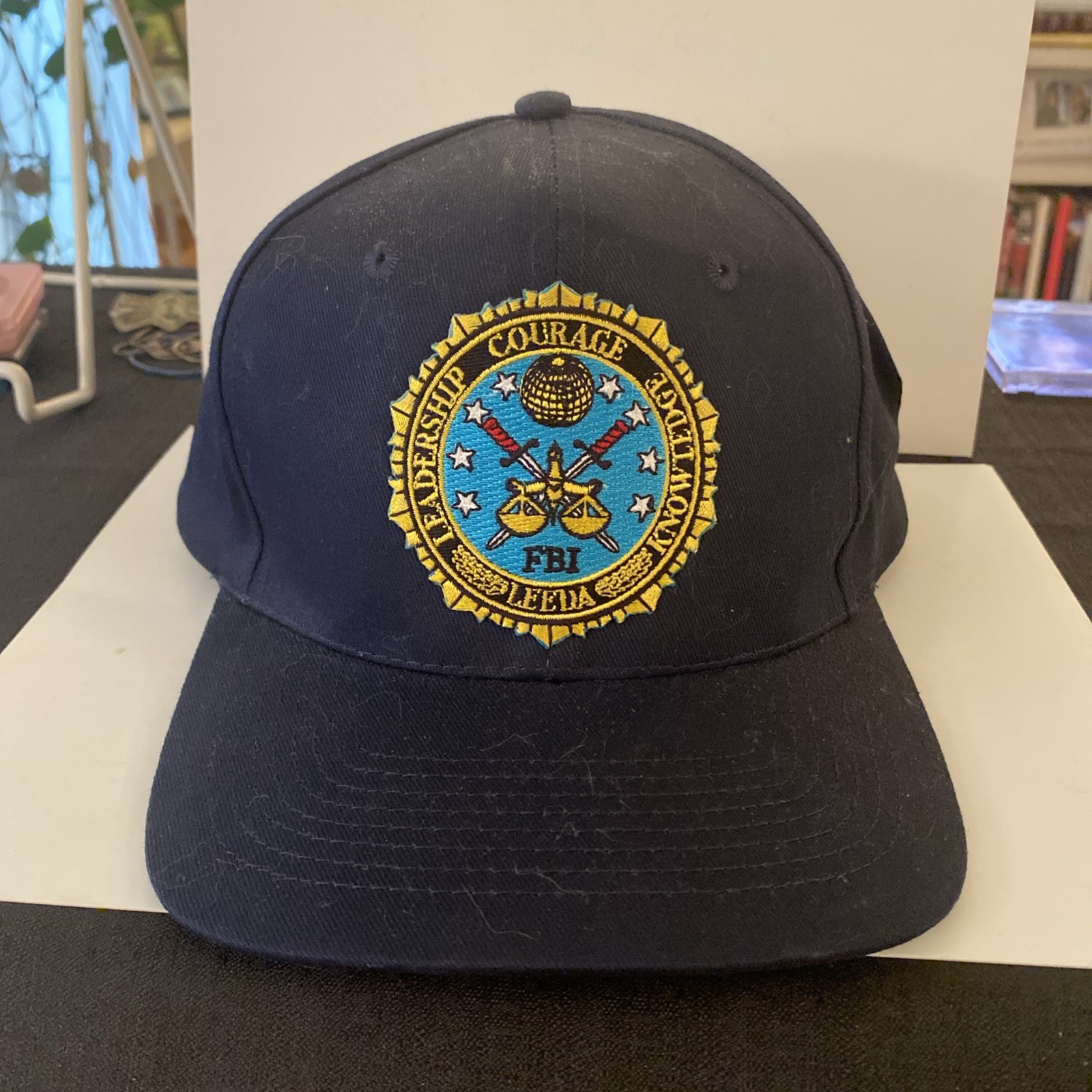 VINTAGE FBI BASEBALL HAT