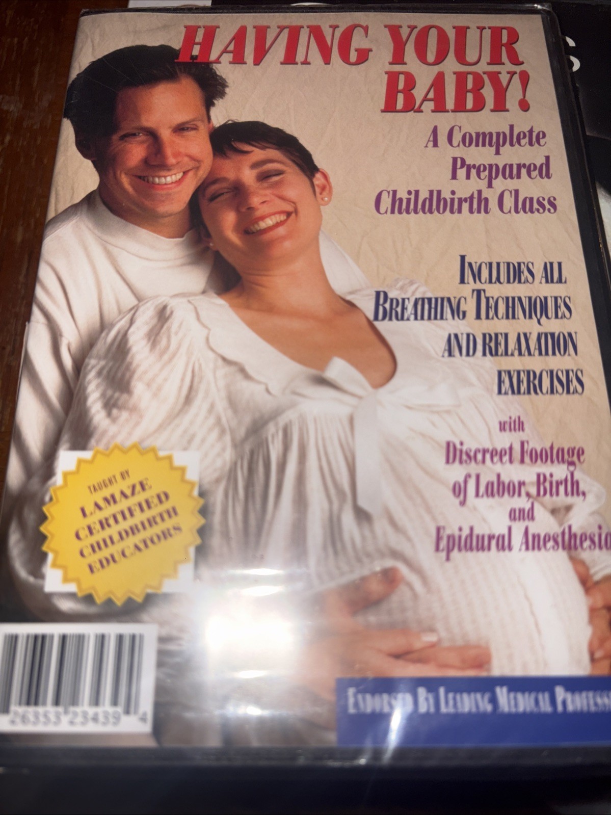 Having Your Baby A Complete Lamaze Prepared Childbirth Class (DVD) NEW Having Your Baby A Complete Lamaze Prepared Childbirth Class (DVD) NEW