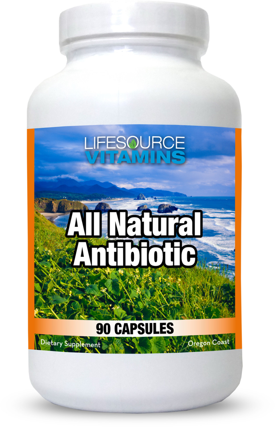 LifeSource Vitamins - Antibiotic Alternative - All Natural & Safe - 90 Caps 