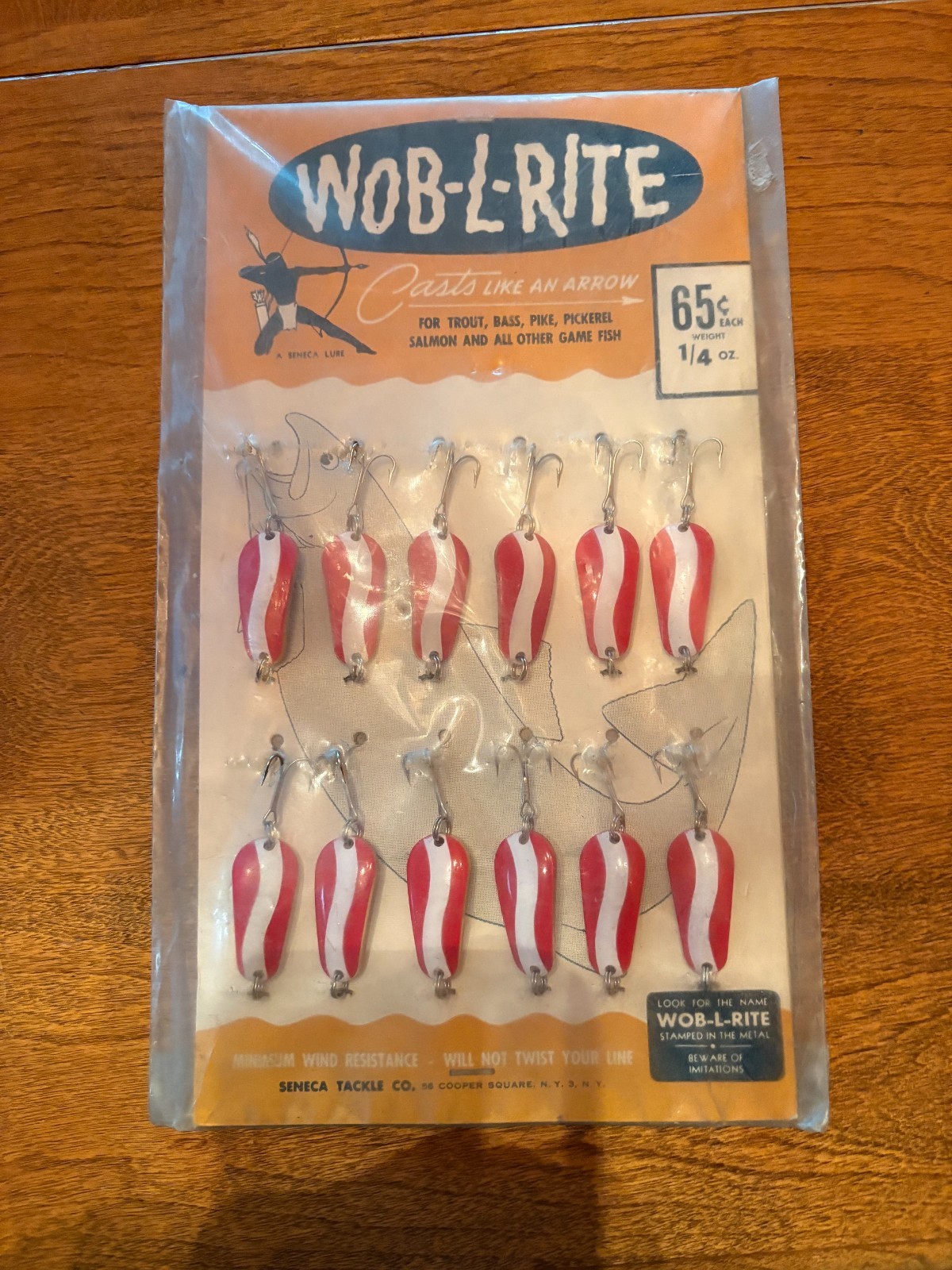 Seneca tackle Wob-L-Rite Seneca tackle Wob-L-Rite