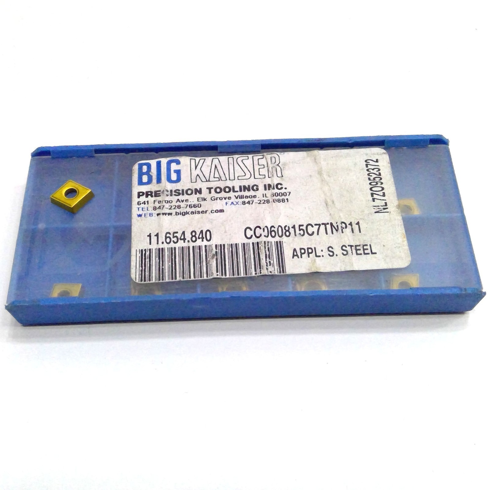 NEW Big Kaiser 10pc Insert 11.654.840 CC060815C7TNP11