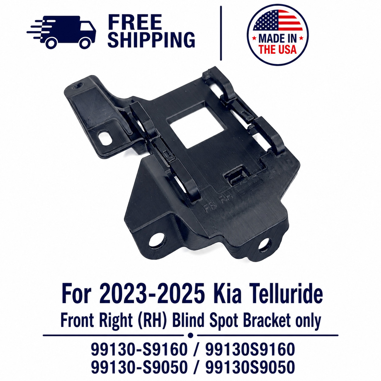 For 2023-2025 Kia Telluride Front-Right Blind Spot Bracket only 99130-S9160