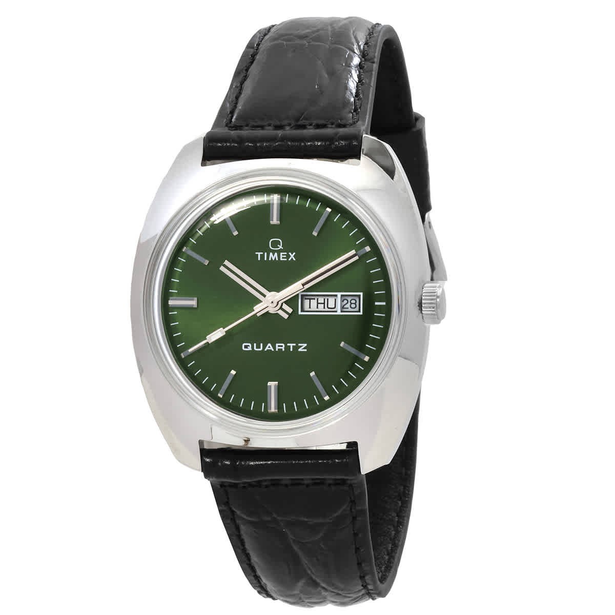 Timex Q Timex 1978 Quartz Green Dial Men\'s Watch TW2W44700