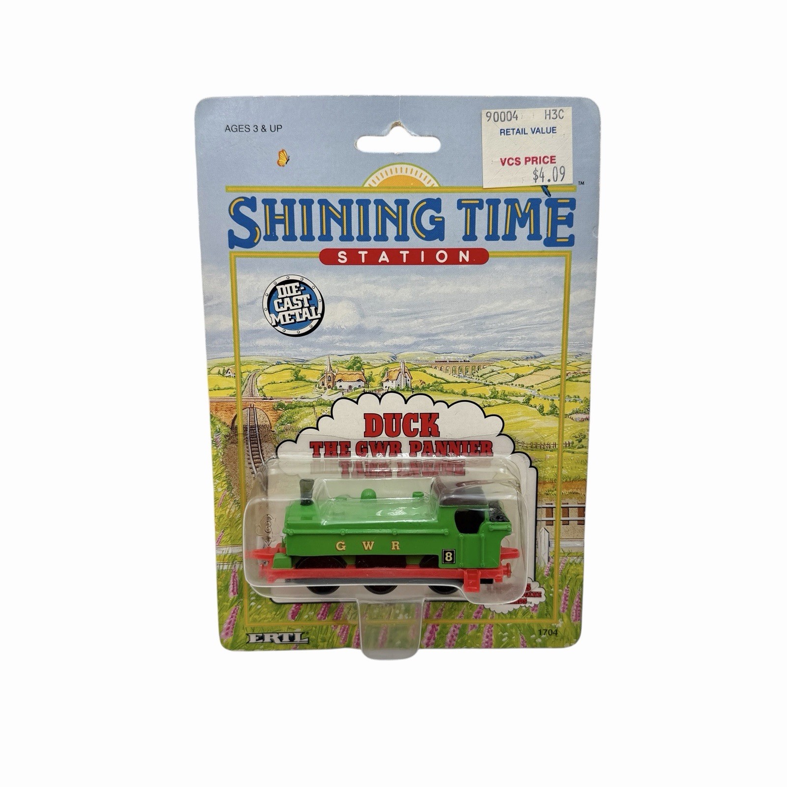 ERTL Thomas & Friends Shining Time Station 1992 Duck Tank Engine New On Card ERTL Thomas & Friends Shining Time Station 1992 Duck Tank Engine New On Card