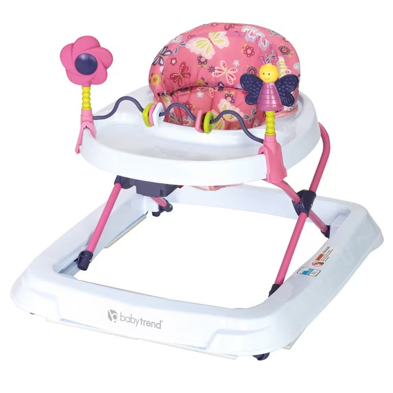 Baby Toddler Activity Walker with Interactive Toys, Emily Pink -H330 Baby Toddler Activity Walker with Interactive Toys, Emily Pink -H330