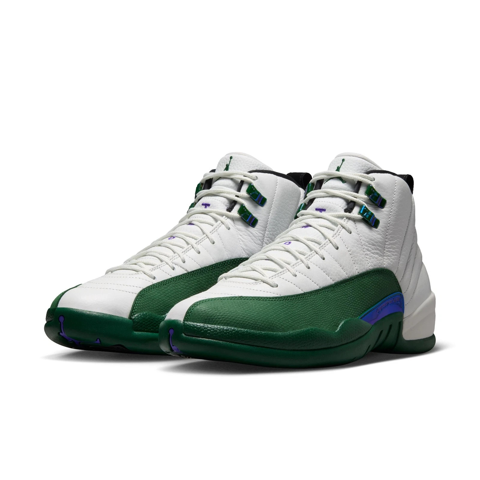 Nike Air Jordan 12 Retro Shoes Bucks 2026 White Green CT8013-103 Men\'s Sizes NEW