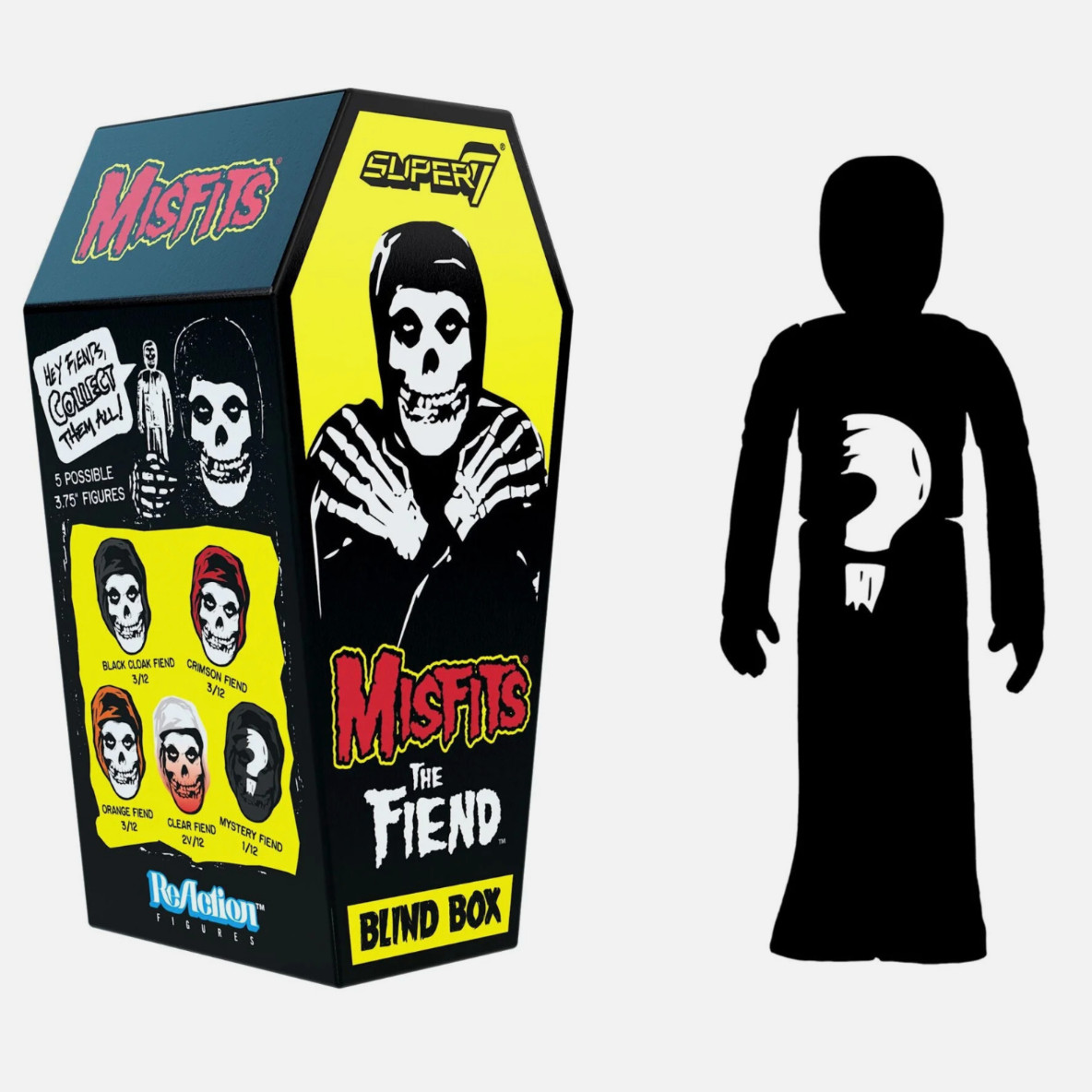 SUPER7 MISFITS The Fiend Blind Coffin Box Mystery Figure Wave 1 SEALED SUPER7 MISFITS The Fiend Blind Coffin Box Mystery Figure Wave 1 SEALED