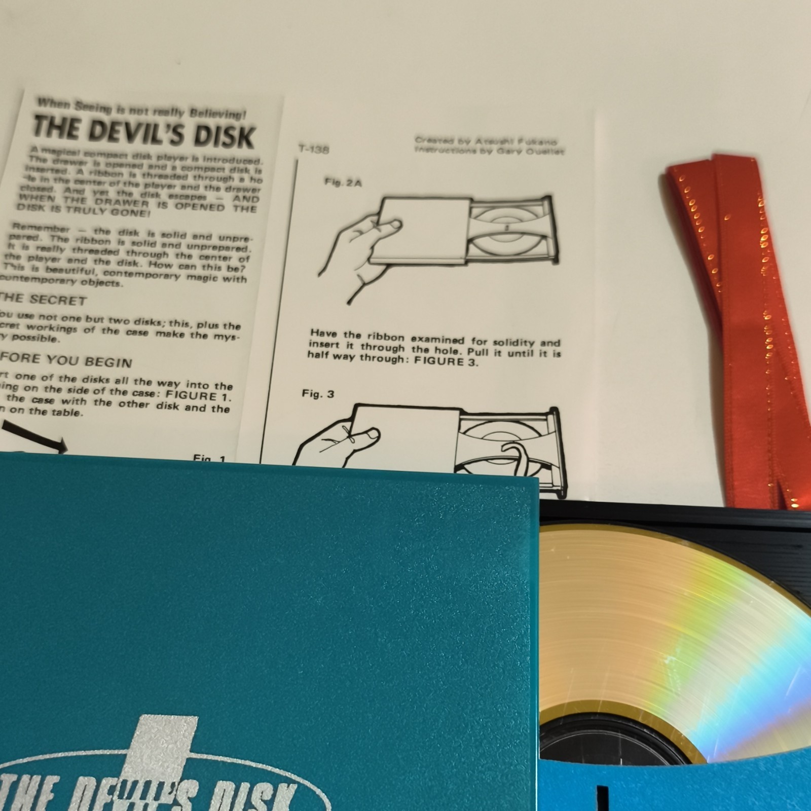 The Devil's Disk floppy disk tenyo magic tricks The Devil's Disk floppy disk tenyo magic tricks