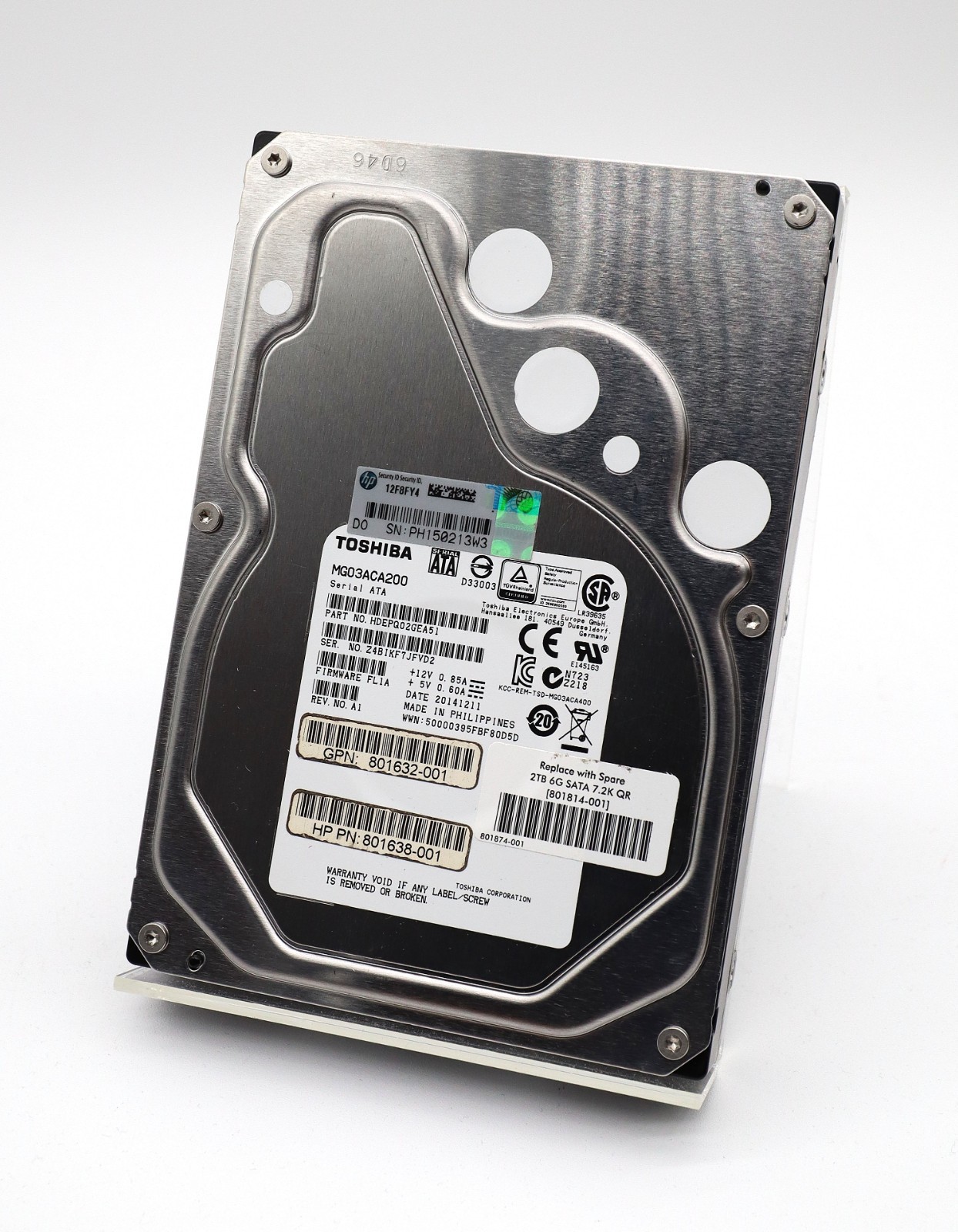 Toshiba MG03ACA200 2TB SATA 6G 3.5\