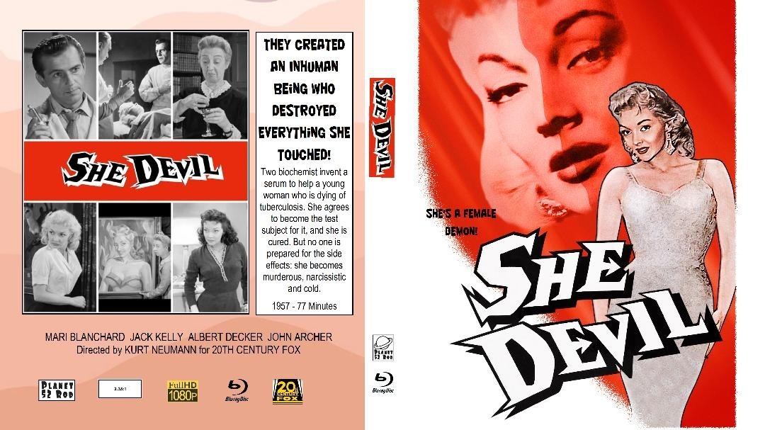 She Devil (1957) | Drive-In Classic 1080P BLURAY FILM CLASSIC