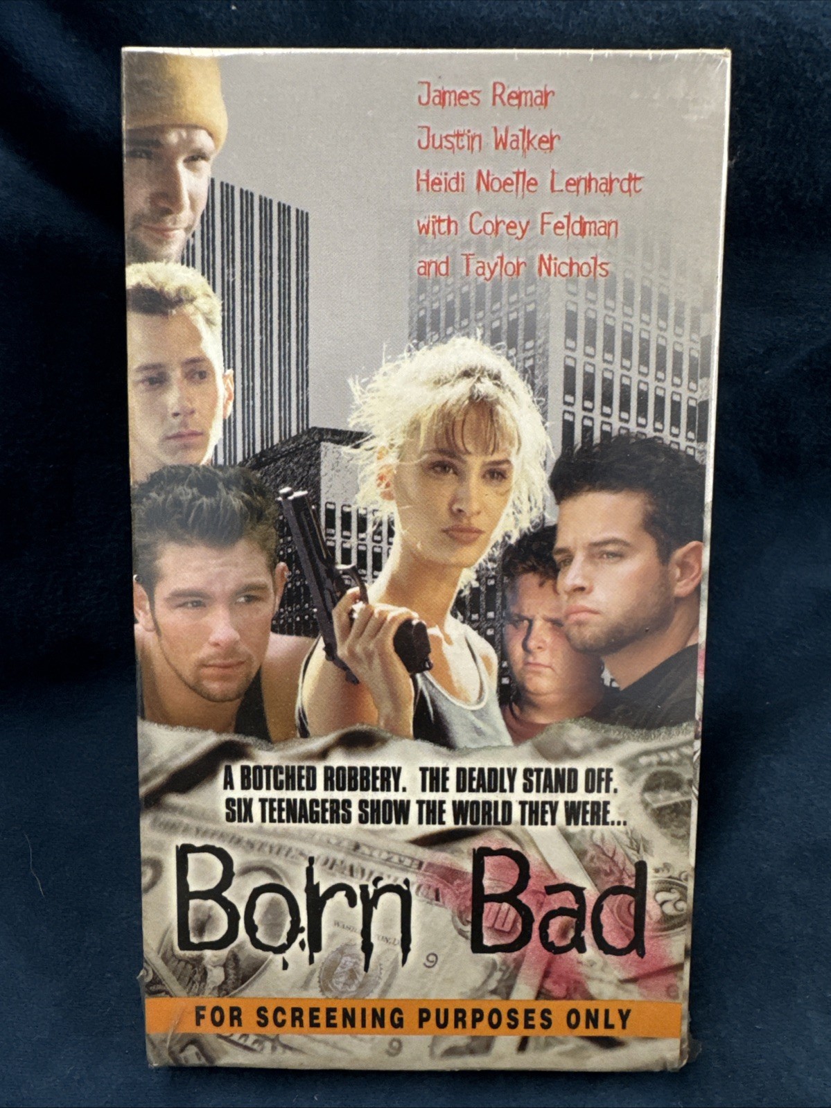 Born Bad - Rare VHS Movie Video Tape Corey Feldman New Screener Born Bad - Rare VHS Movie Video Tape Corey Feldman New Screener